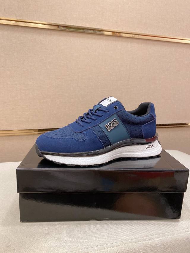 Factory p price Boss latest casual men's shoes, welcome 1:1 comparison, hot-sel