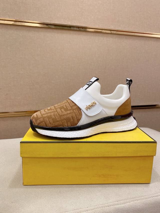 Factory price: Fendi's new high-top shoes with imported cowhide uppers and impo