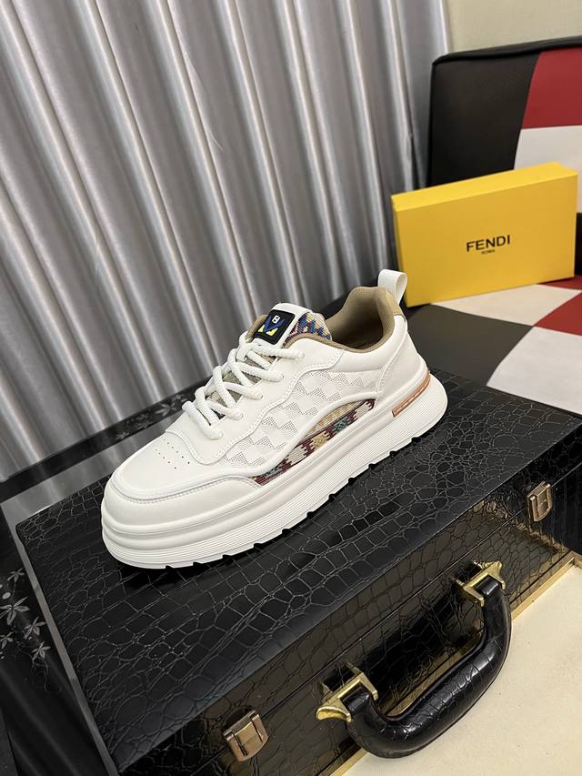 Factory Price: Fendi Original Quality. ~ Unique modern sneakers. A must-have fo