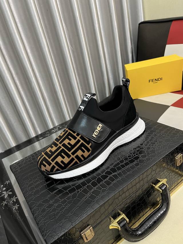 Factory Price: Fendi Original Quality. ~ Unique modern sneakers. A must-have fo