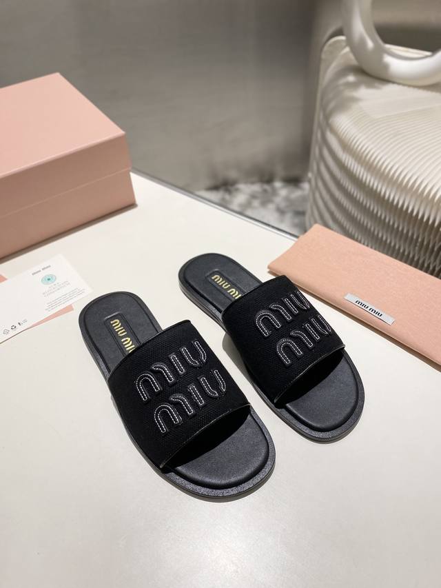 Factory price PP single shoes Miu Miu early spring style, upgraded craftsmanshi