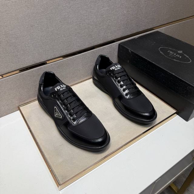 Factory price pp Prada ~ Men's casual shoes 2025Z counter simultaneous sale siz