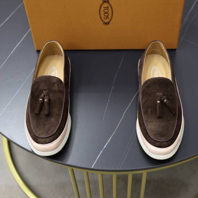 Factory price pp: New arrival Tods loafers, made of imported sheepskin, hand-se