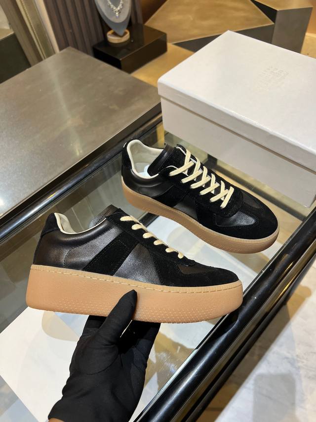 maisonmargiela Mm6 Margiela thick-soled German training shoes casual sports shoe
