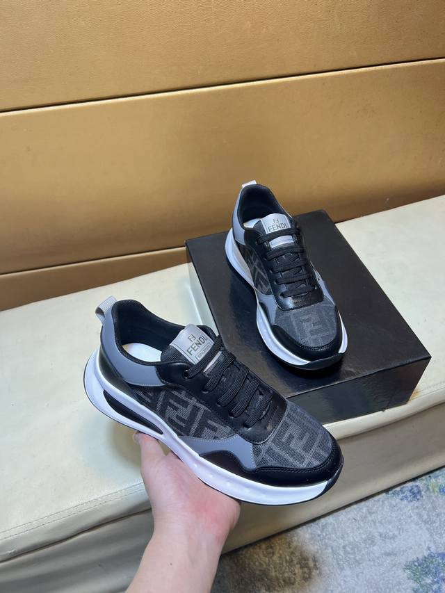 p Fendi original quality. ~ Unique modern sneakers. A must-have for trendy casua