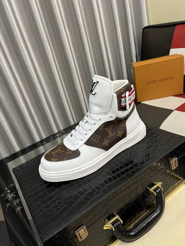 Factory-priced men's sports shoes, original Loui* Vuitto* best-selling men's ca