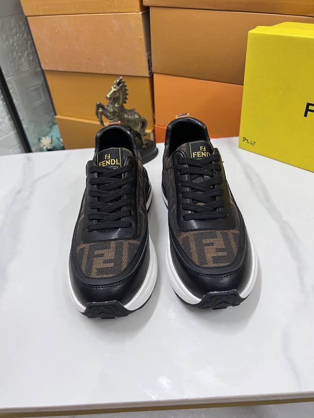 Factory price men's sports shoes original Fendi early spring - High-end quality