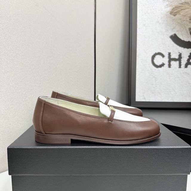 Factory-priced women's shoes, original Chanel 25K new loafers. . This season's