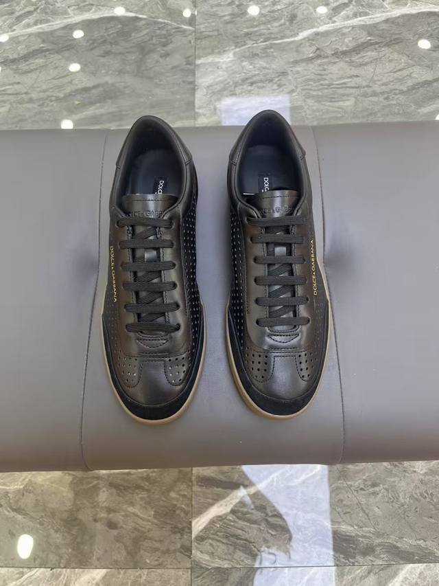 Factory Price Men's Sports Shoes Original Dolce&G Men's Calfskin Sneakers Porto Factory Price Men's Sports Shoes Original Dolce&G Men's Calfskin Sneakers Porto