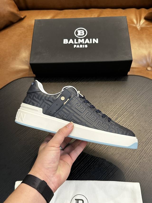 Factory Price Men's Shoes Original Balmain B-Skate Sneakers B-Skate multi-mater