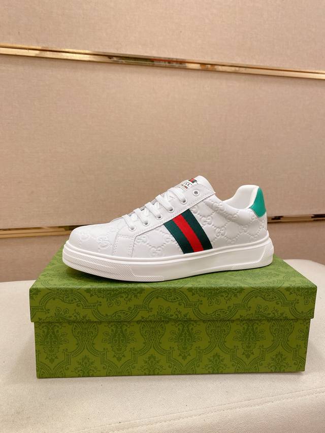 Factory-priced men's sports shoes, original, high-quality new Gucci models, ava