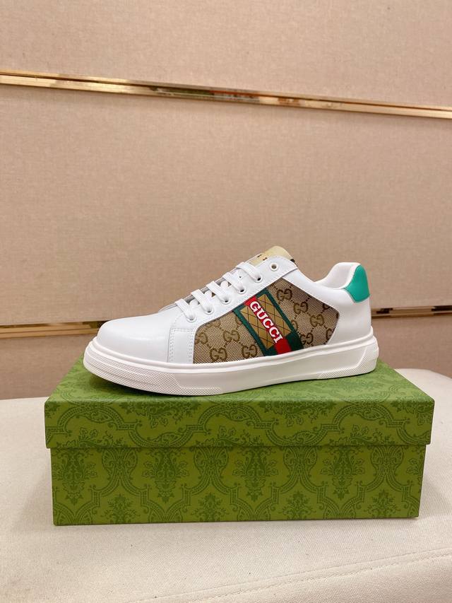 Factory-priced men's sports shoes, original, high-quality new Gucci models, ava