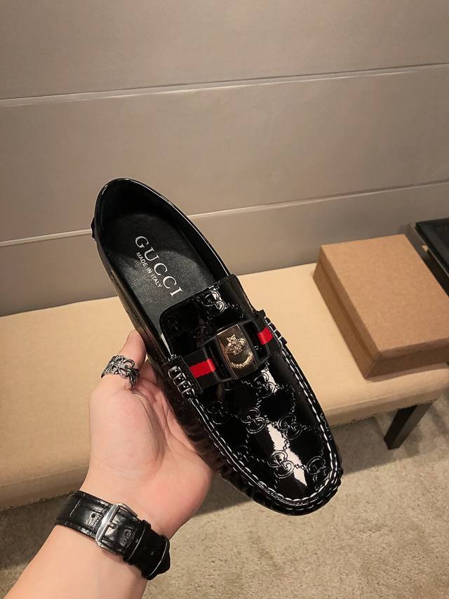 Factory-priced men's sports shoes, original Gucci, official new season trendy s