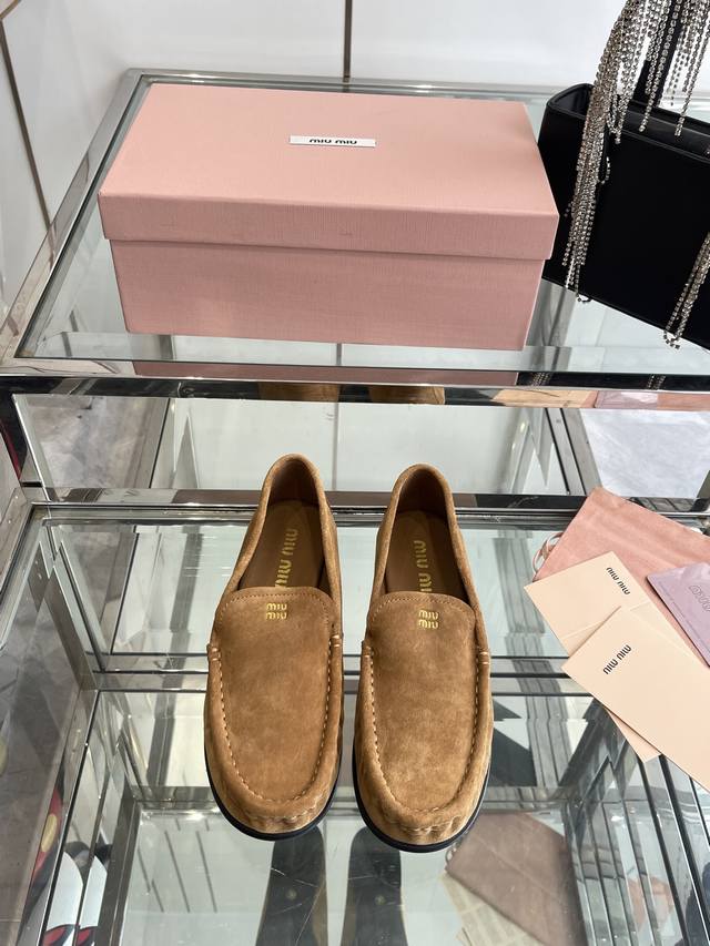 Miu Miu 25Ss, the latest runway loafer for fall/winter, . This highly-recognize