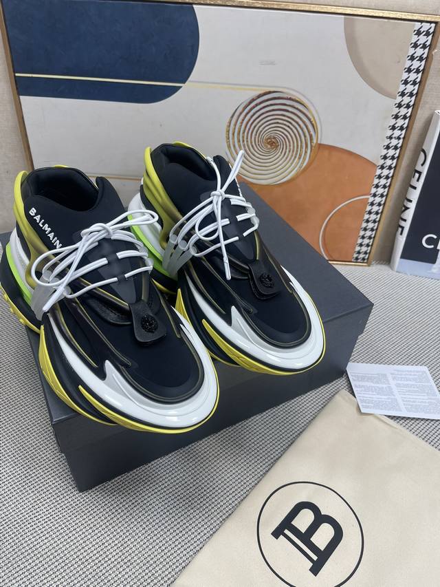 The top-of-the-line Balmain spaceship dad shoe, the Deep Sea Bomb, has launched