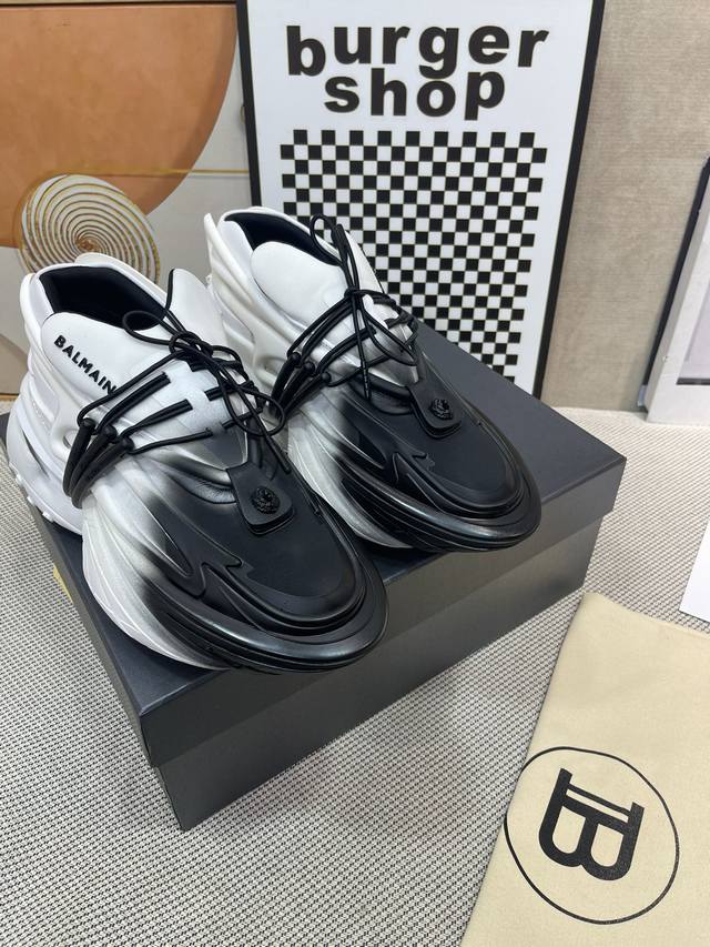 The top-of-the-line Balmain spaceship dad shoe, the Deep Sea Bomb, has launched