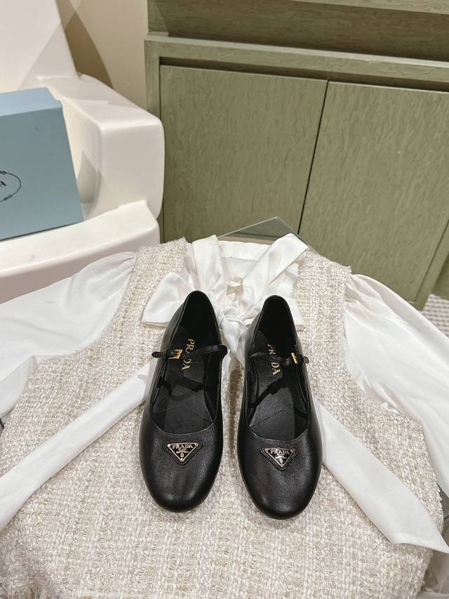 224 prad* Prada's new spring/summer ballet flats are a real surprise this season