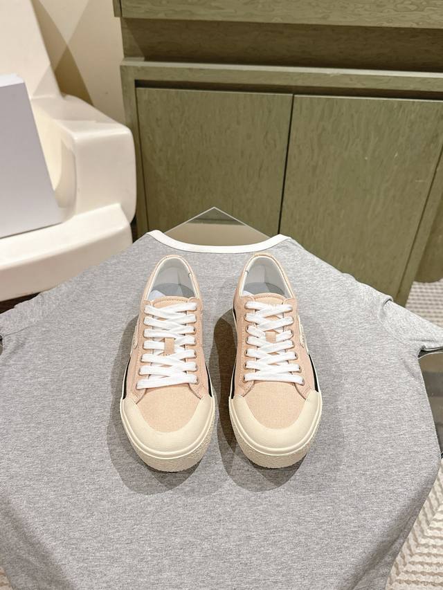 Thin sole and thick sole 225 Celine's new white sneakers in new fabrics Followin