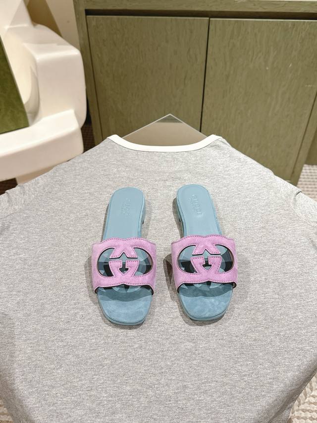 225 Gucci counters synchronized the latest slippers New this season, the interlo