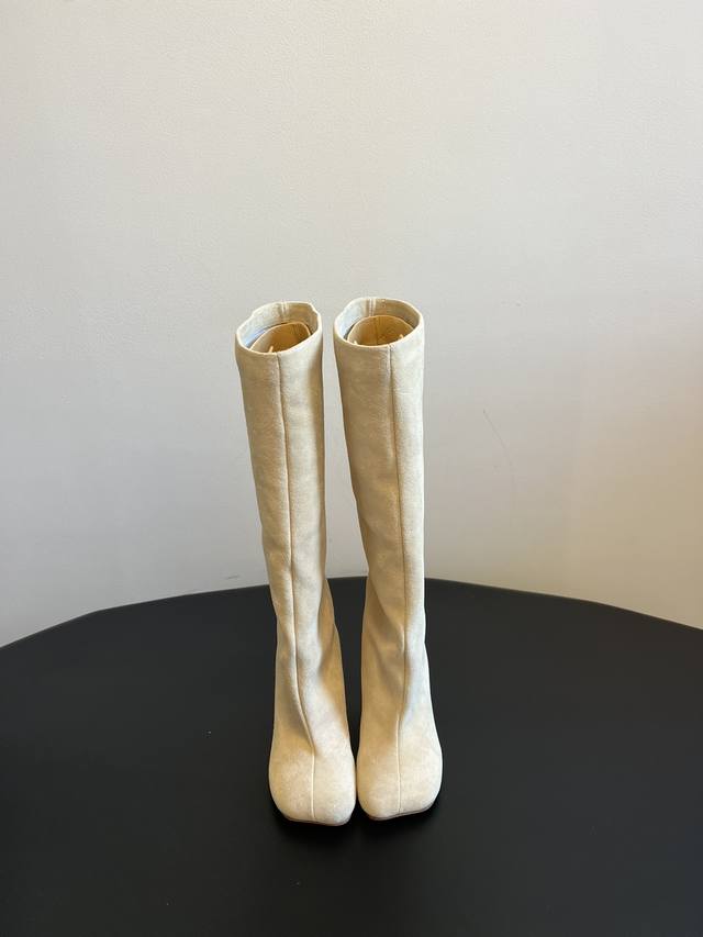 Maisonmargiel* New Fall/Winter Medium-Toed Loose-Fit Long Boots Maison Margiela