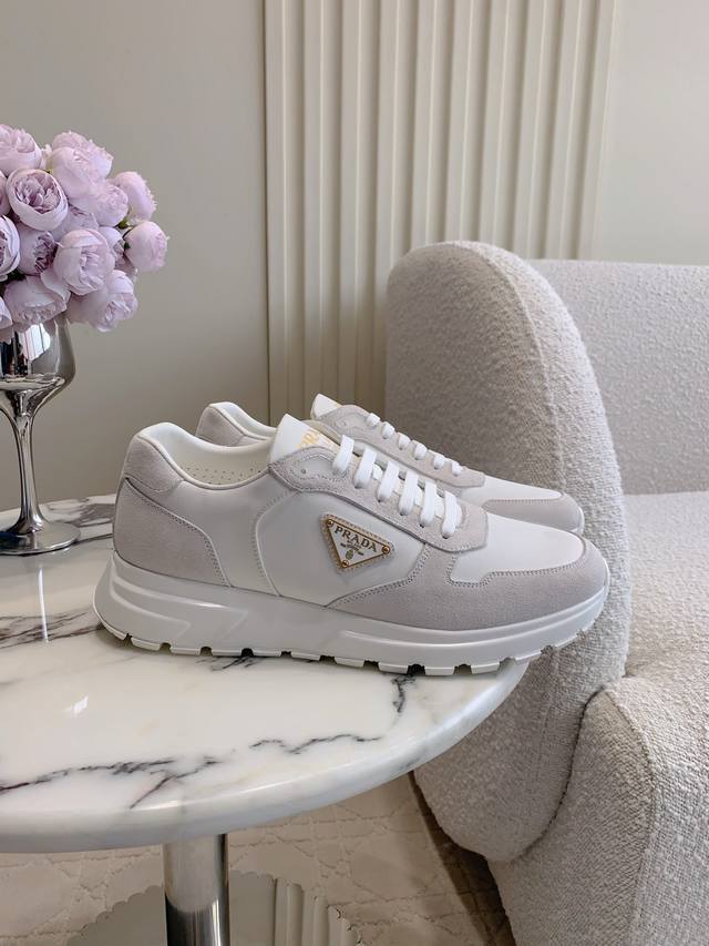 Factory price p top version prad* classic men's casual shoes and sports shoes o