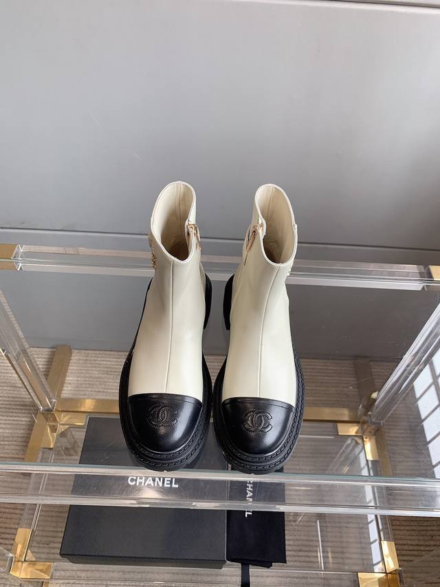 Chane*'s new ankle boots are classic, simple, and versatile. Side zippers make t