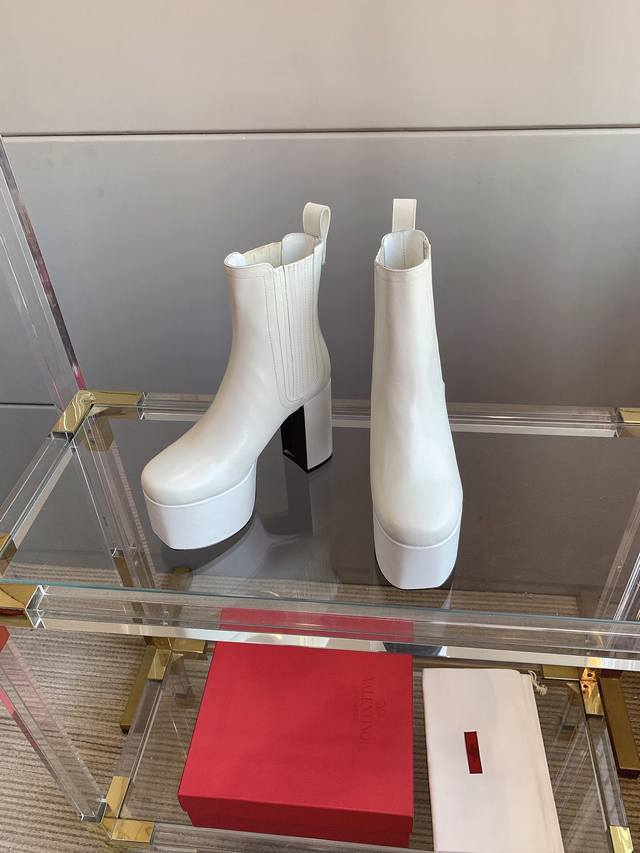 Factory price pp Valentin* new high-heeled ankle boots with super thick platfor