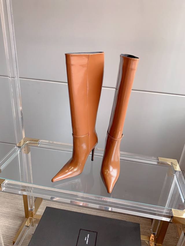 Factory price pp Ys* New pointed high-heeled boots by Yang Shulin, who understa