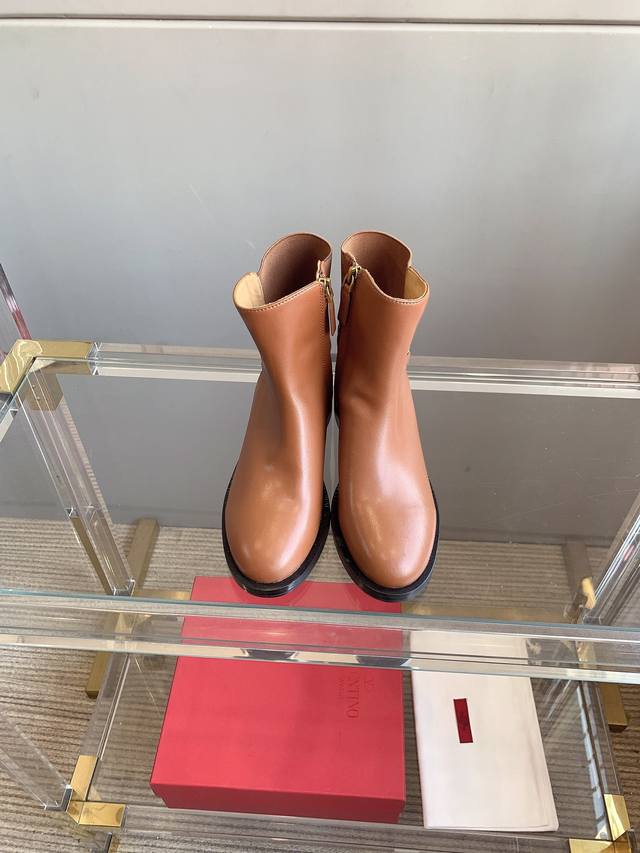 Factory price pp Valentin* new V-buckle ankle boots with patchwork design upper