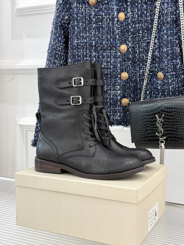 Factory Price: Unfolio 25Wf. New fall/winter British-style retro ankle boots. T