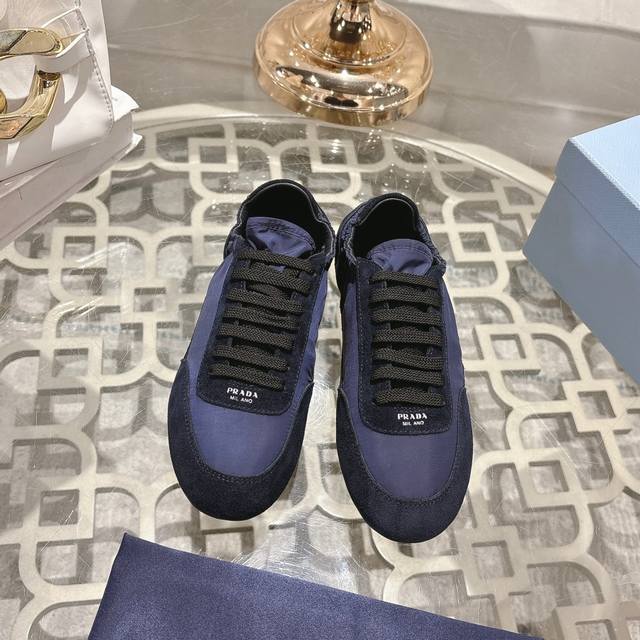 Prada, new model for early spring, 1:1 original design. Made of mercerized sued