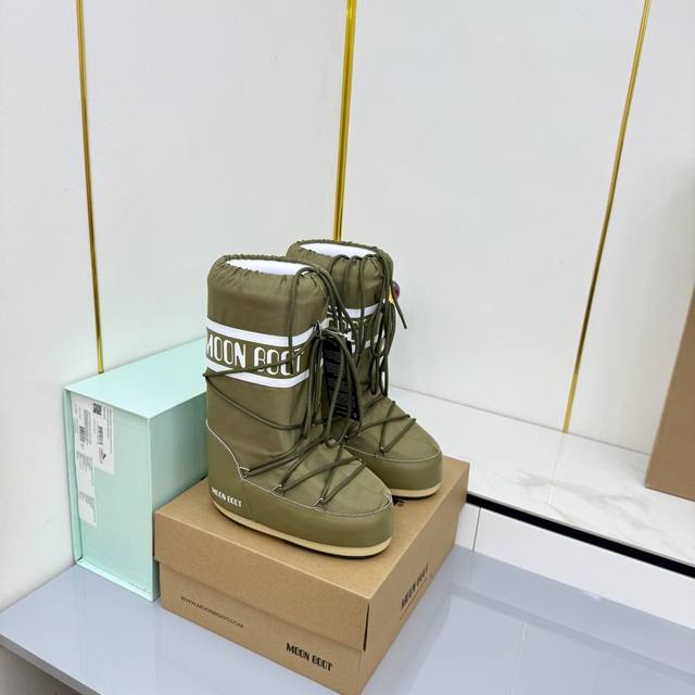 Moon Boot 25Ss The latest autumn and winter snow boots series, ugly and cute sno