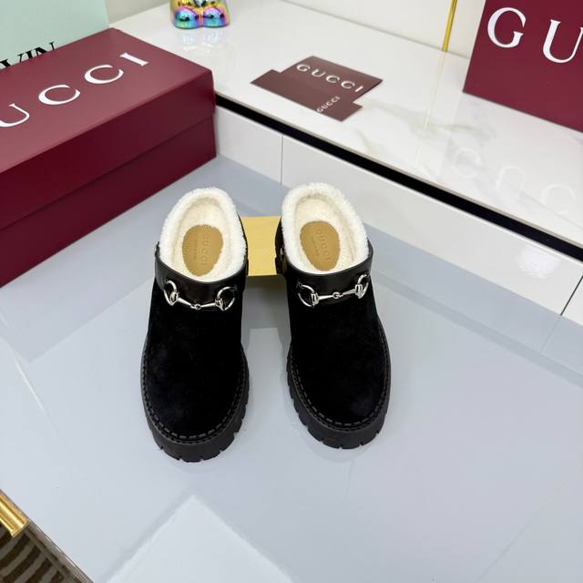 Factory Price: PP Wool Style 2025 Early Fall New Gucci High-End Shoes V Gucci P