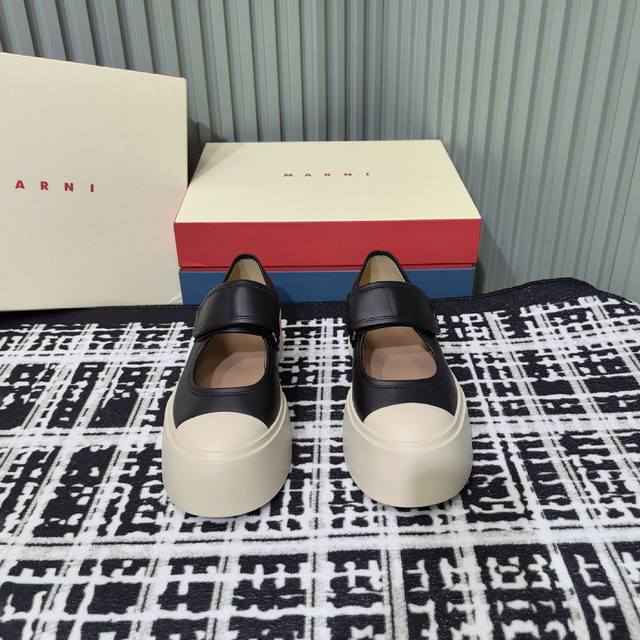 Exclusive Edition, Top-of-the-Line Chip Edition. Marni's latest wide-toe women'
