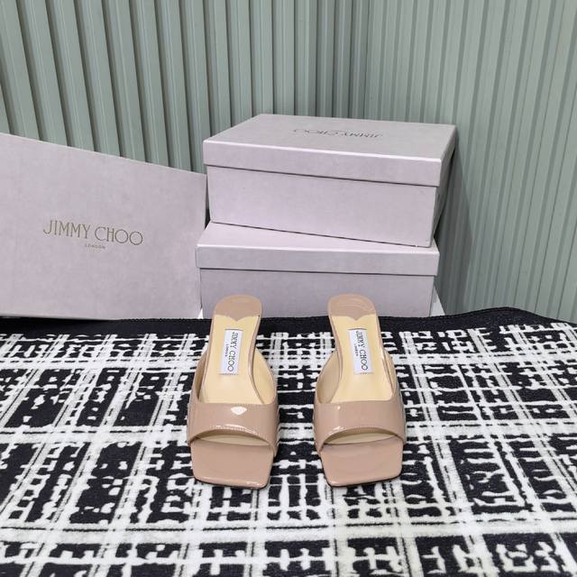 Jimmy Choo | Jimmy Choo classic high-heeled slippers are truly instantly appeali