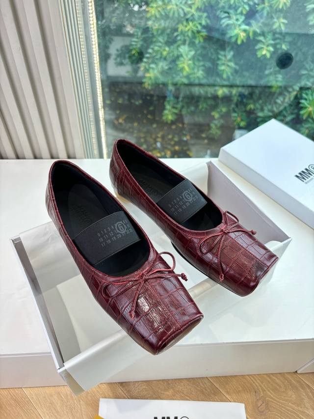 Factory top-of-the-line version 2025 Maison Margie* Margiela split-toe chunky-he