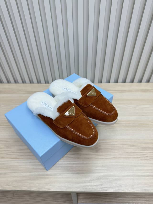 Factory-premium edition Prada men's and women's New fall/winter 24th edition wo