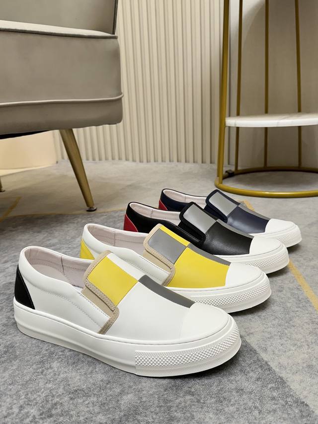 Gucci men's casual shoes, made with imported premium cowhide uppers, soft and c