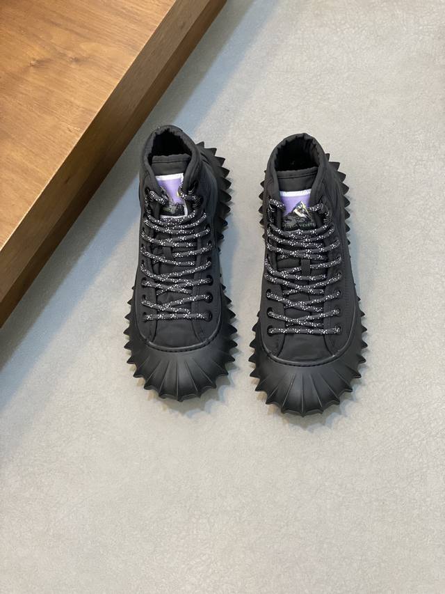 Bv Jumbo Sneakers Top-quality original purchase! Nylon high-top lace-up sneakers