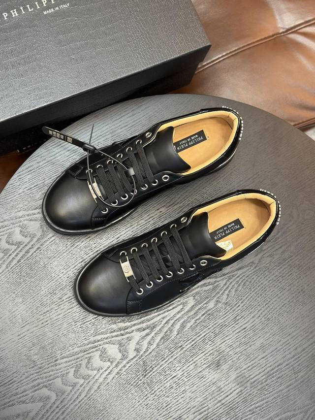 Philip Plein top-quality originals in stock! German PP trendy men's shoes, featu
