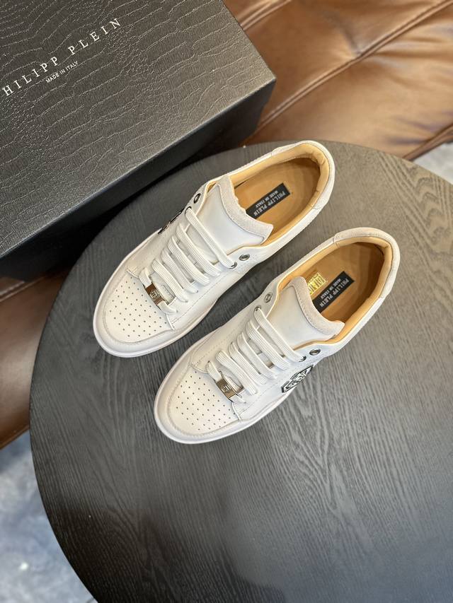 Philip Plein Top-quality originals in stock! German PP trendy men's shoes, featu