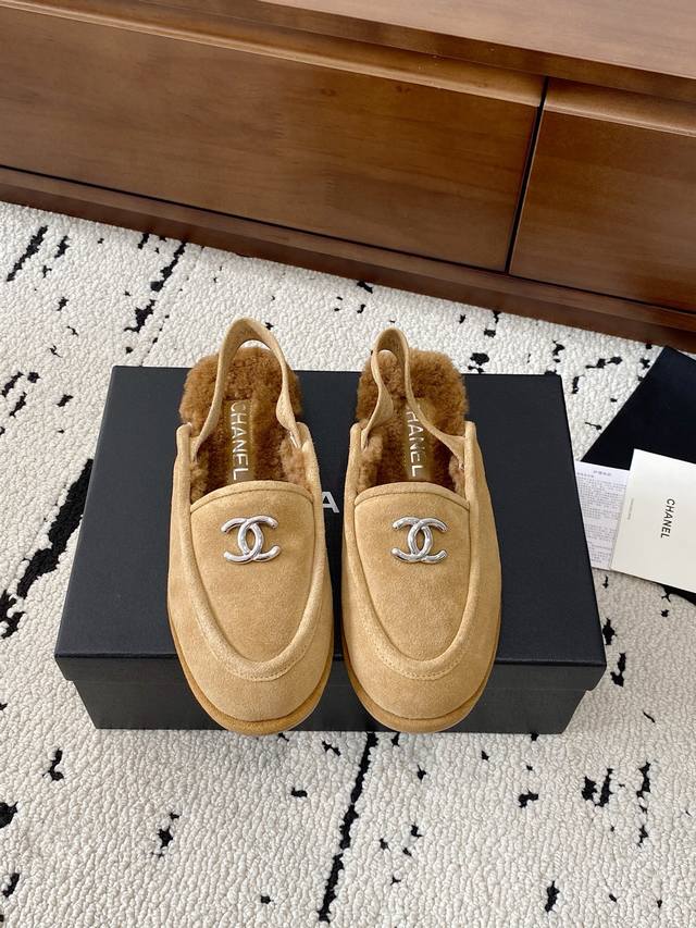 Chanel 25S Chanel Marie Jane velvet slippers, a hot new arrival from the early f