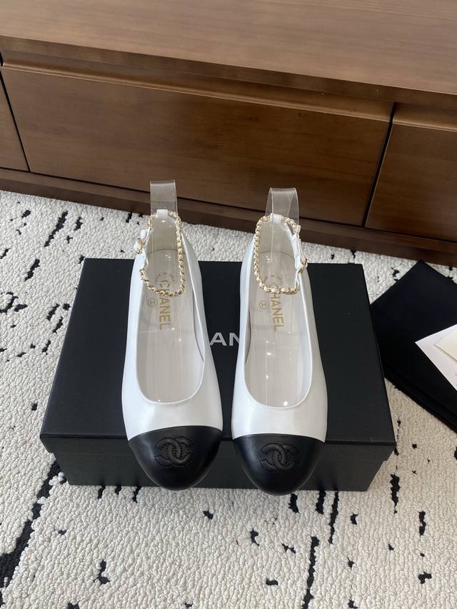 Chanel2025 autumn and winter new style, Mary Jane leather surfaceChanel Xiaoxian