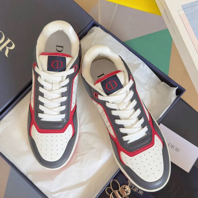 Premium Edition: Low-top, latest colorway, Dior B27 series, couple's pair, monog