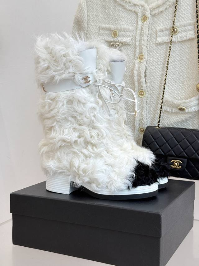 Factory Price: Short Boots and Long Boots Chane* | Chanel Classic Eskimo Fur Sn
