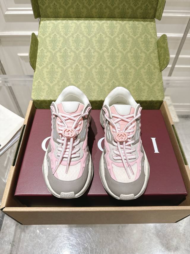 Upgraded version with airplane boxGucci 25Ss hot-selling new couple's retrosneak