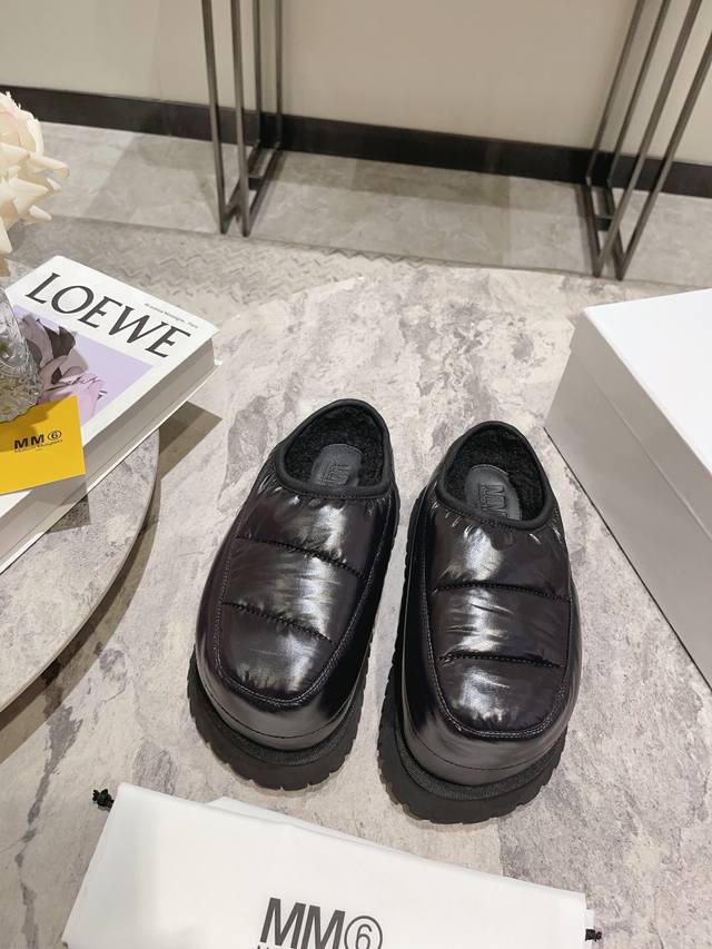 Factory price pp, Mm6 Margiela new snow boots thick-soled height-enhancing lazy