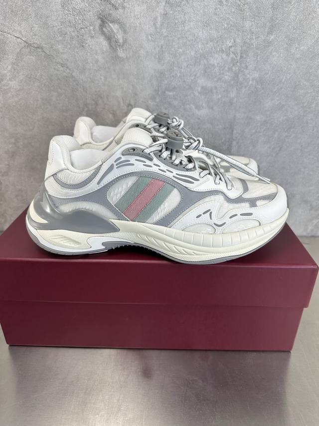 Premium Edition Gucci 2.0 sneakers, a couple's retro casual running shoe Origina