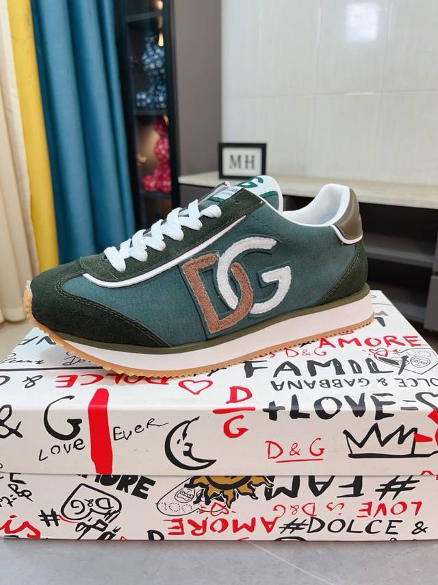 Factory price p Dolce & Gabbana Dg Original imported top-grain cowhide and shee