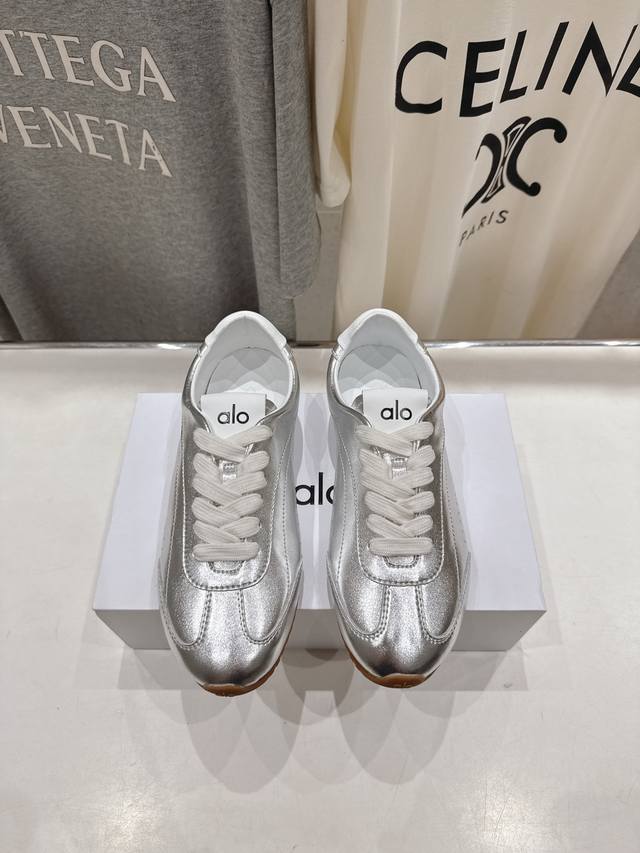 High-end factory version Alo niche trend brand F029 2025Ss new lace-up comforta